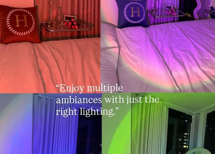Open1-hongdae, Hapjeong Station 1 Minute, Luxury Style, Panorama River View 6 People, 2room, 3q Bed *