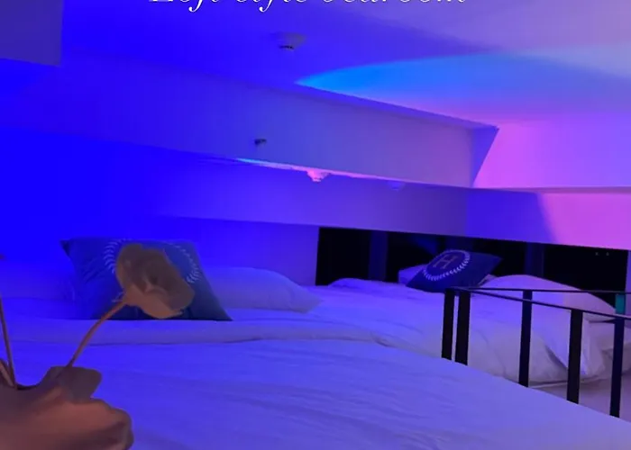 Daire Hoya House1-hongdae, Hapjeong Station 1 Minute, Luxury Style, Panorama River View 6 People, 2room, 3q Bed Seul